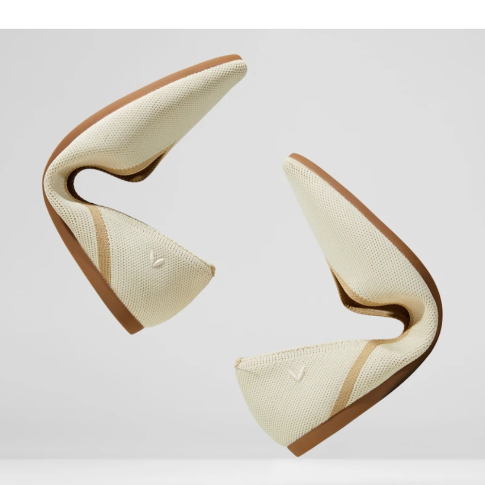 Pointed-Toe V-Cut Flats (Vienna 2.0) sz EU 36